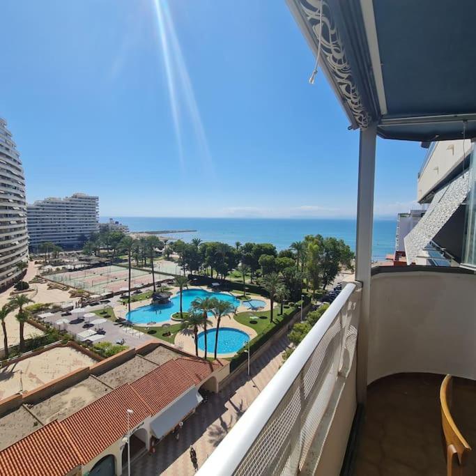 Precioso Apartamento En Cullera, Con Piscina Junto A La Playa Buitenkant foto